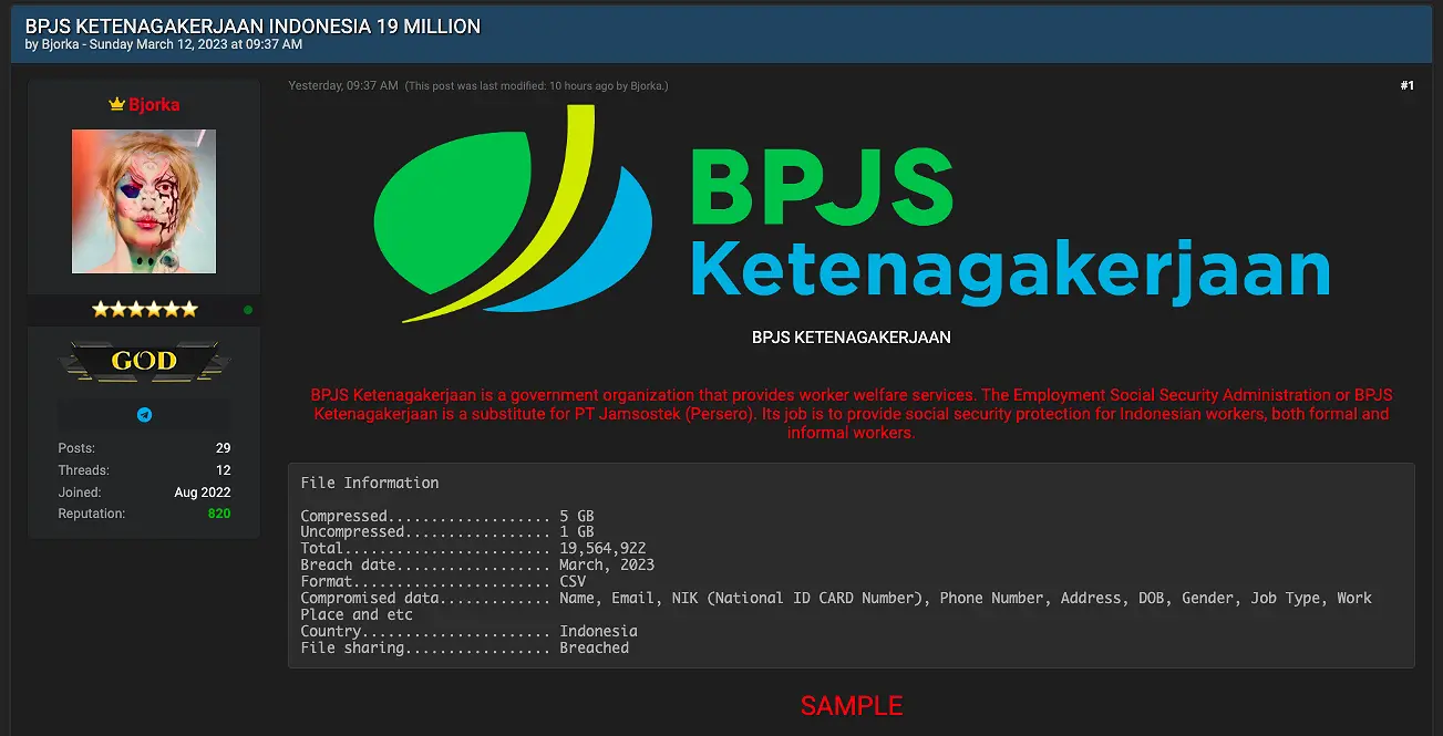 Peringatan Keamanan